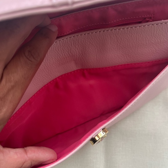 Preston & York Pink Clutch With Chain - Picture 16 of 17